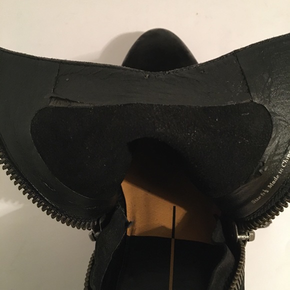 Dolce Vita genuine leather boots with zippers - Picture 11 of 14